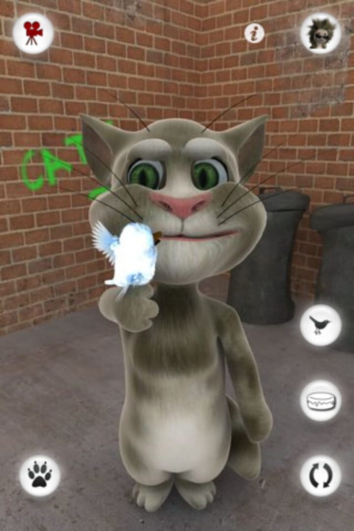 Captura de pantalla - Talking Tom Cat