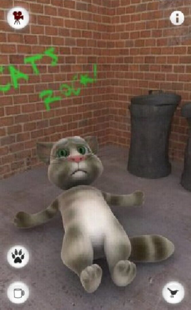 Captura de pantalla - Talking Tom Cat