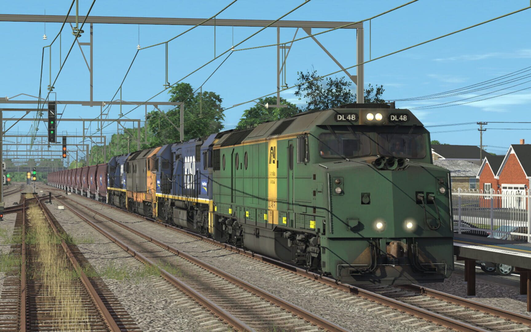 Trainz Railroad Simulator 2022: ANR DL Class Australian National Pack - Screenshot