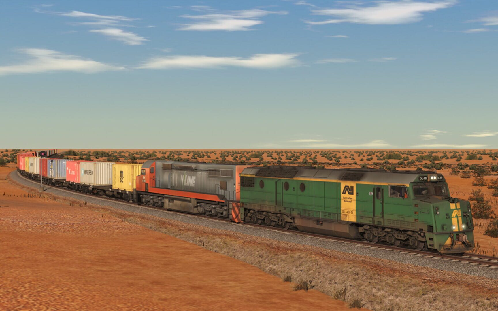 Trainz Railroad Simulator 2022: ANR DL Class Australian National Pack - Screenshot