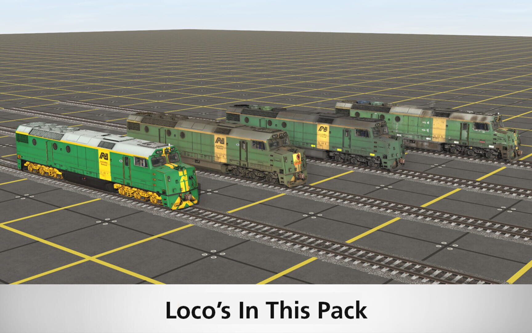 Trainz Railroad Simulator 2022: ANR DL Class Australian National Pack - Screenshot