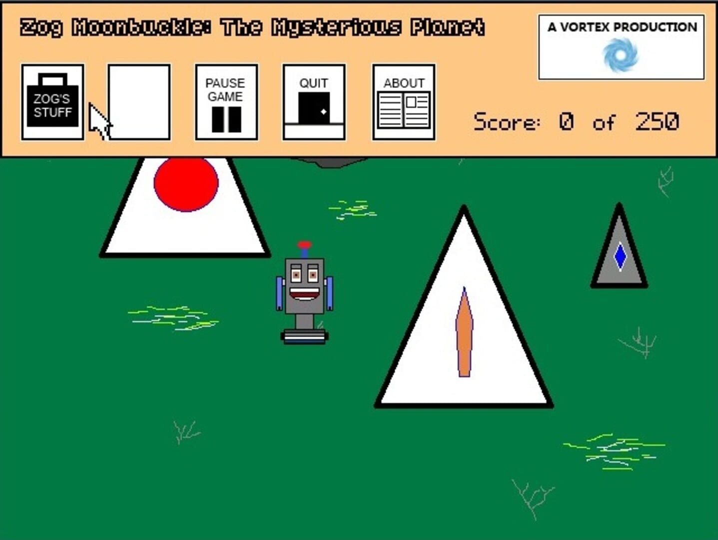 Zog Moonbuckle: The Mysterious Planet - Screenshot