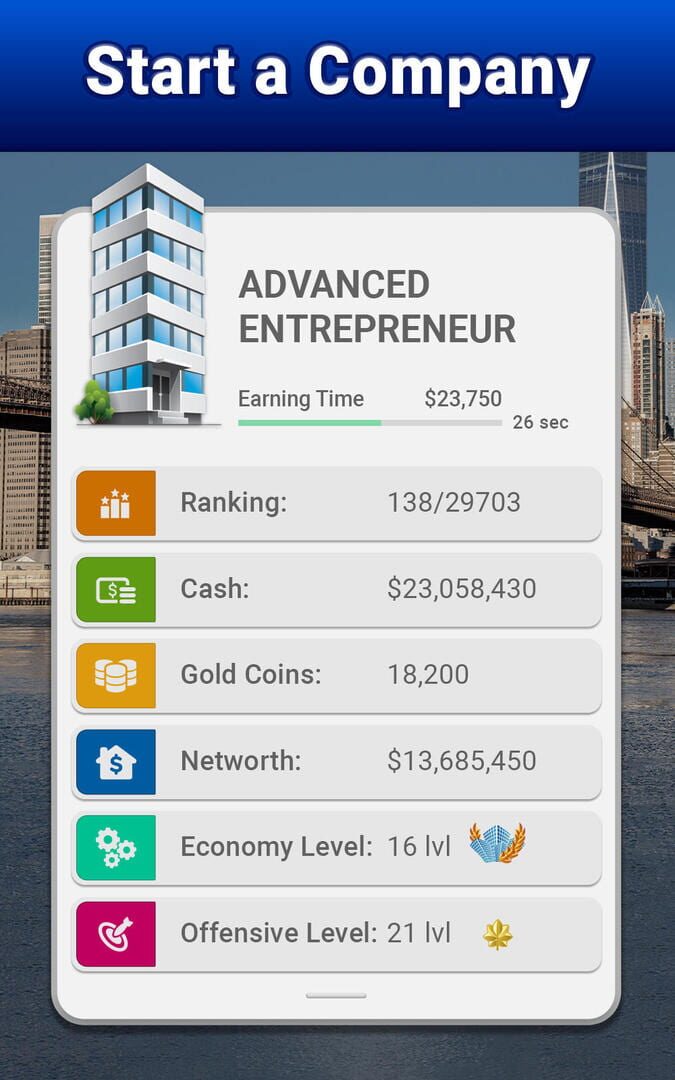 Tycoon Idle: Business Master - Screenshot