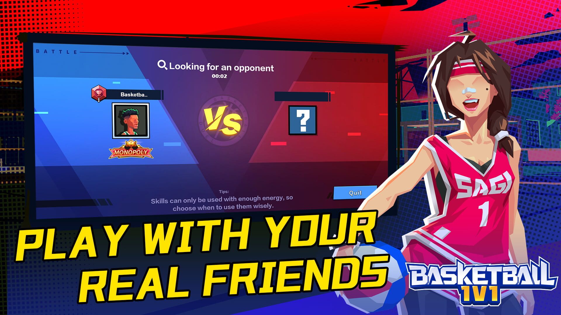 Basketball 1v1 - Screenshot