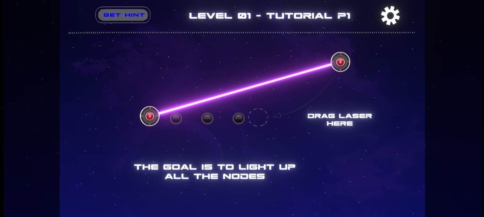 Laser Nodes - Screenshot
