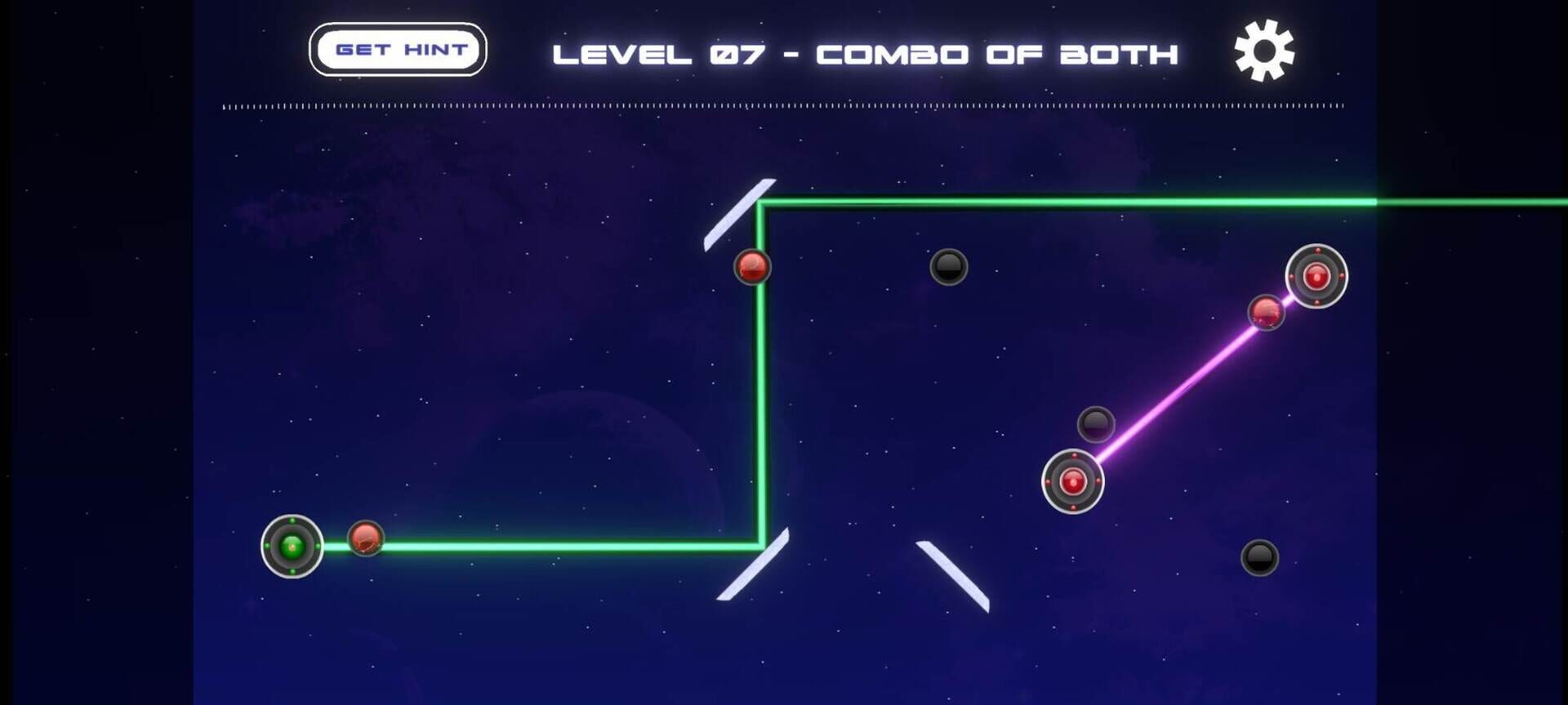 Laser Nodes - Screenshot