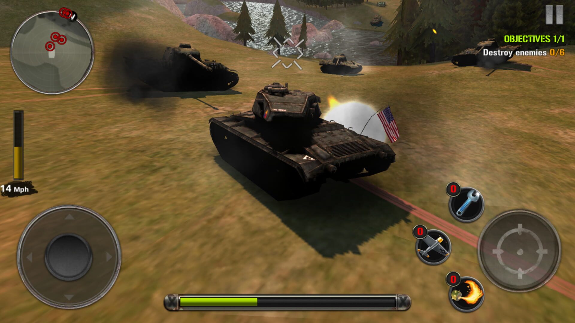 Tanks of Battle: World War 2 - Screenshot