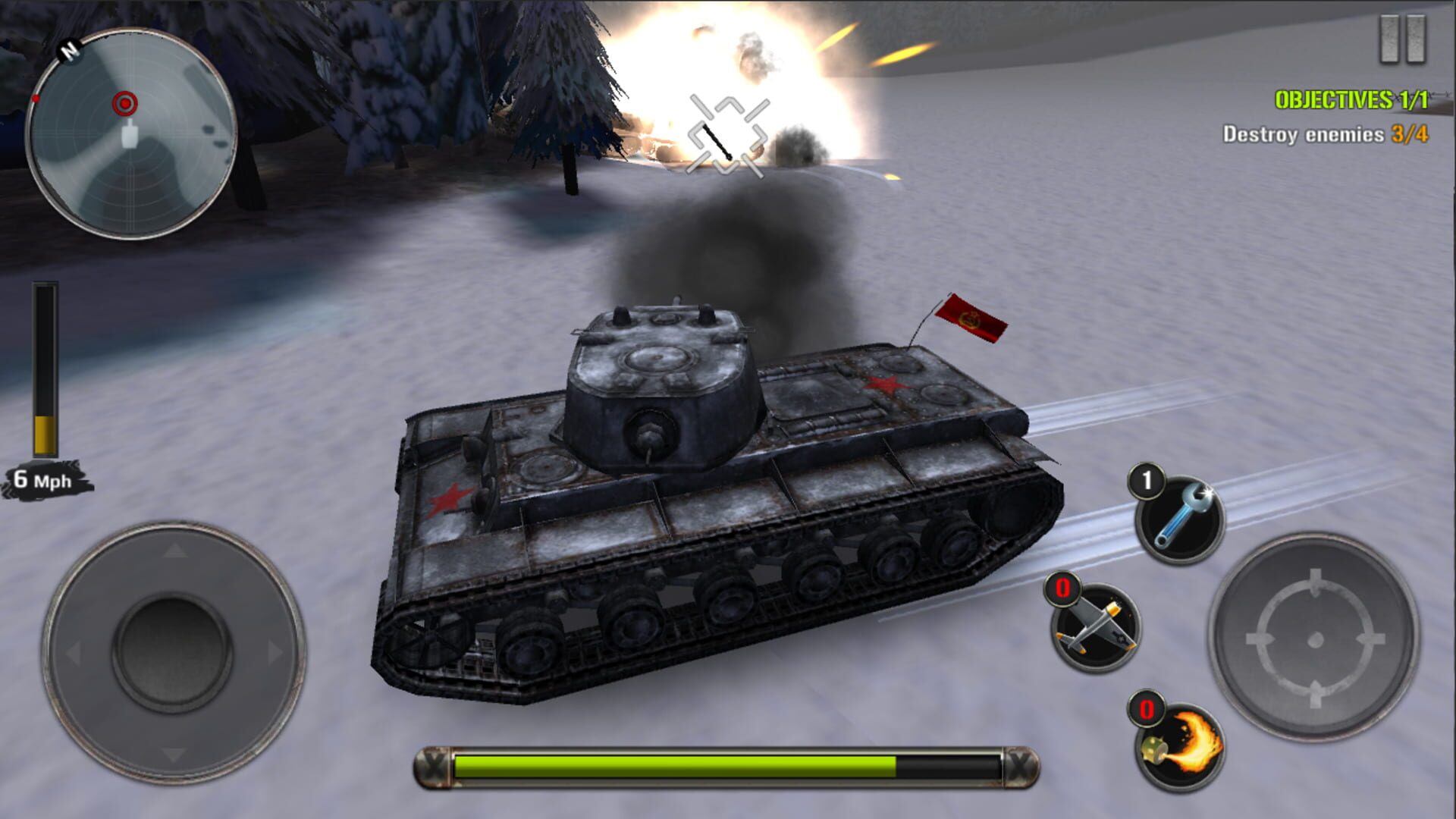 Tanks of Battle: World War 2 - Screenshot