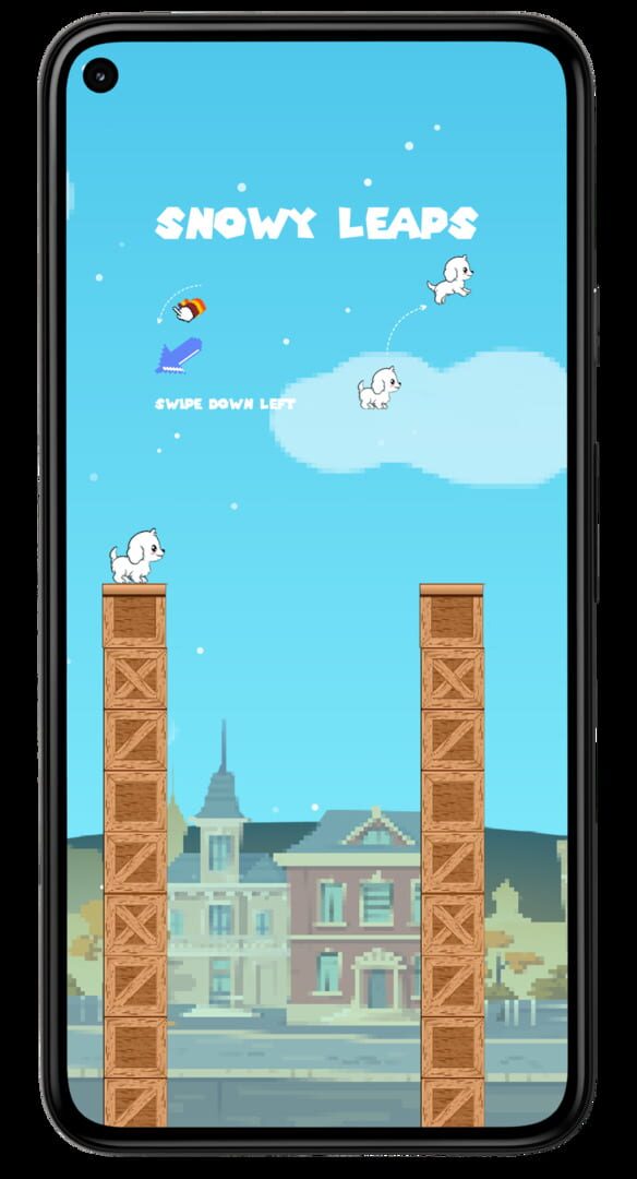 Snowy Leaps - Screenshot