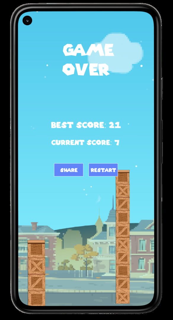 Snowy Leaps - Screenshot