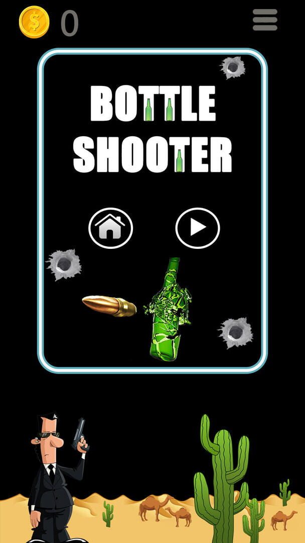 Gun vs. Bottles - Screenshot