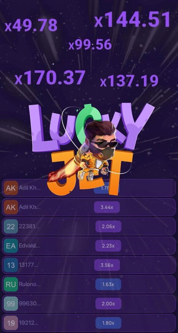 LuckyJet - Screenshot