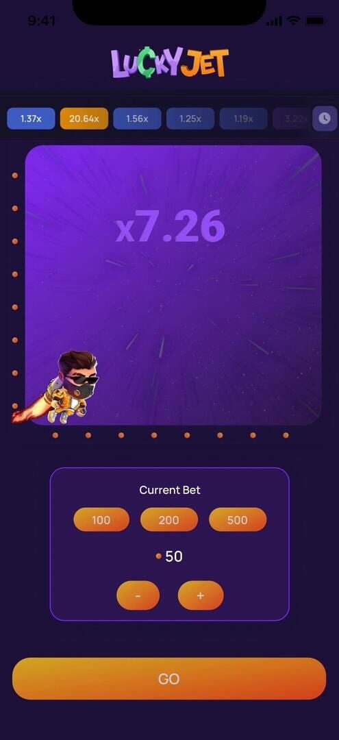 LuckyJet - Screenshot