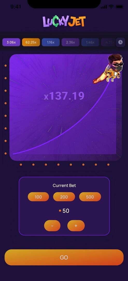 LuckyJet - Screenshot