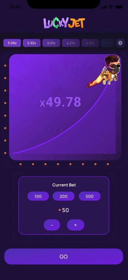 LuckyJet - Screenshot