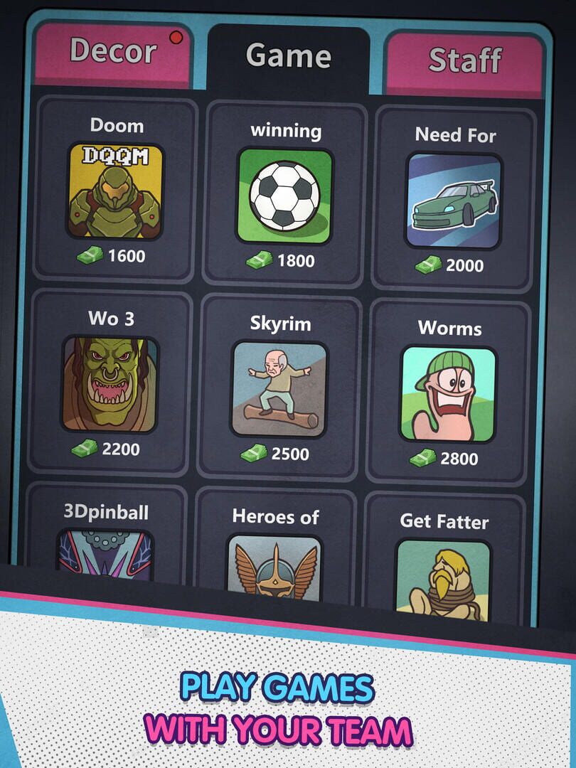 Gamer Cafe - Screenshot