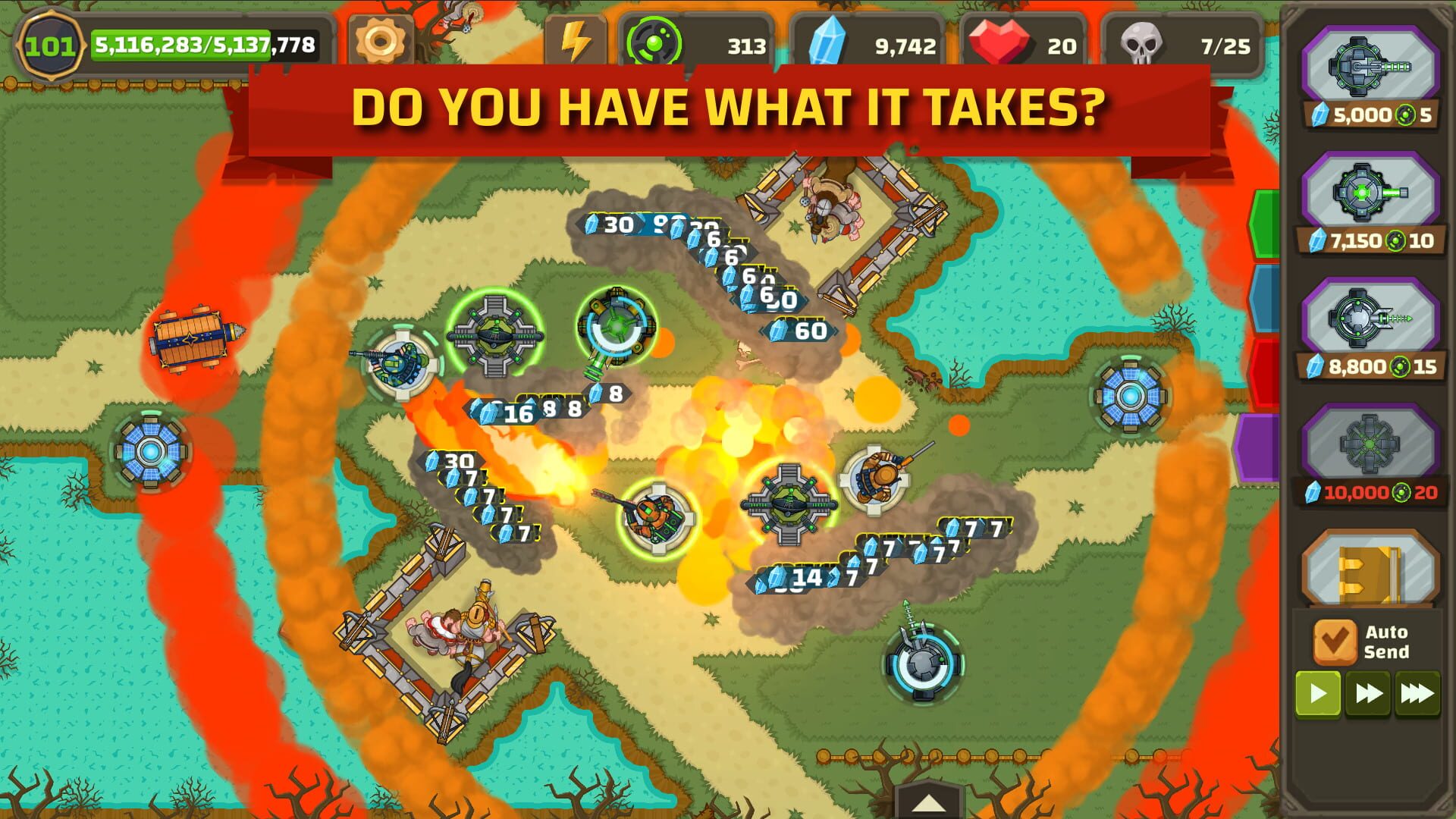 Ancient Allies Tower Defense - Screenshot