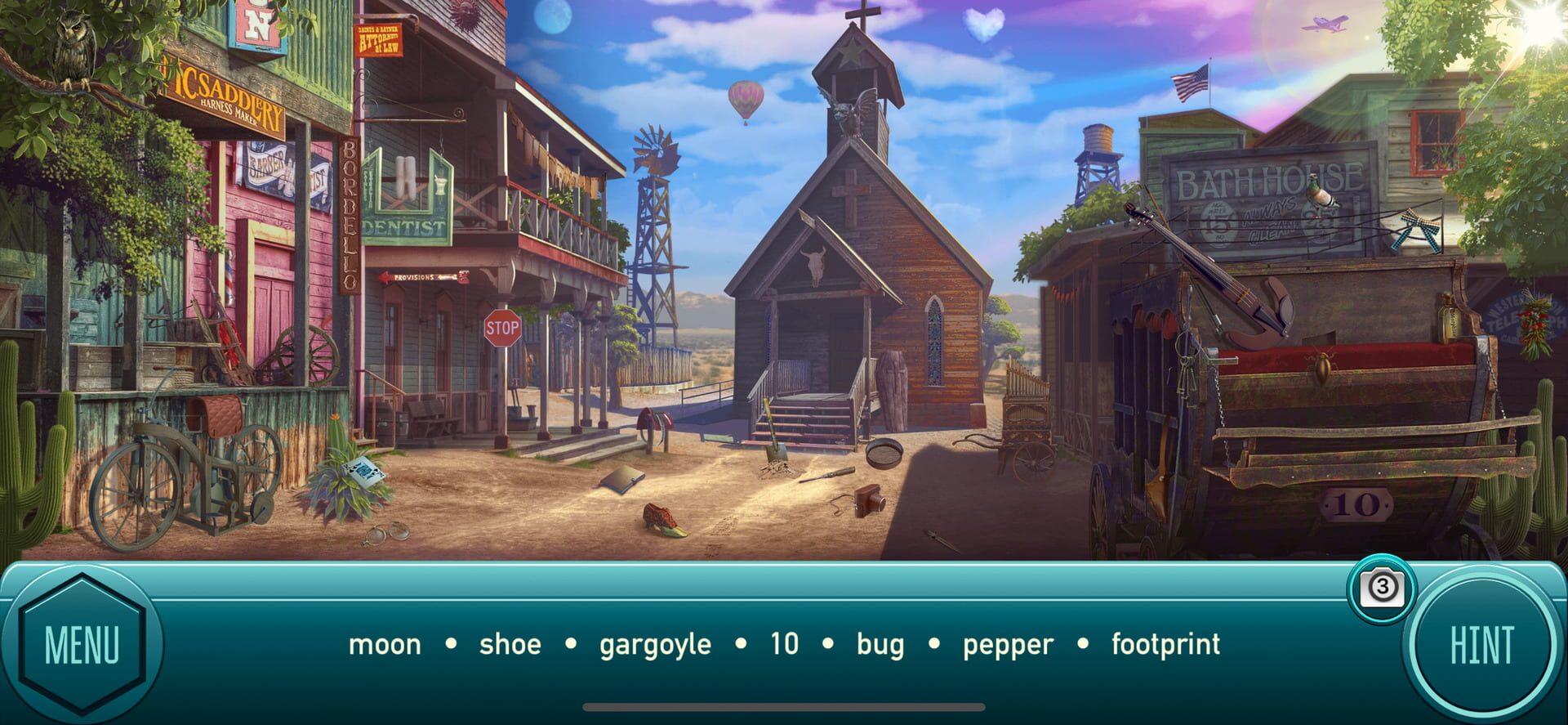 Wild West: Hidden Object Games - Screenshot