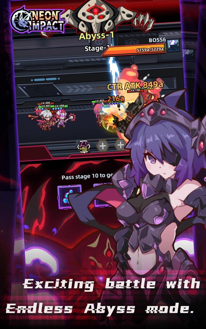 Neon Impact - Screenshot