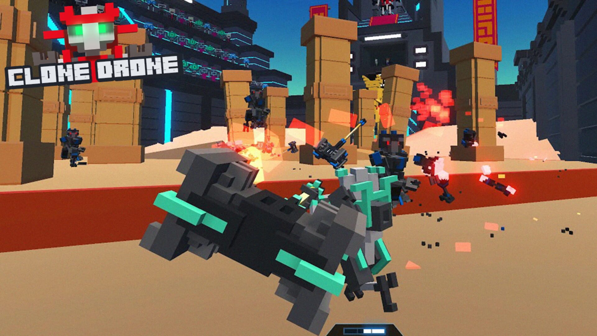 Clone Drone - Screenshot