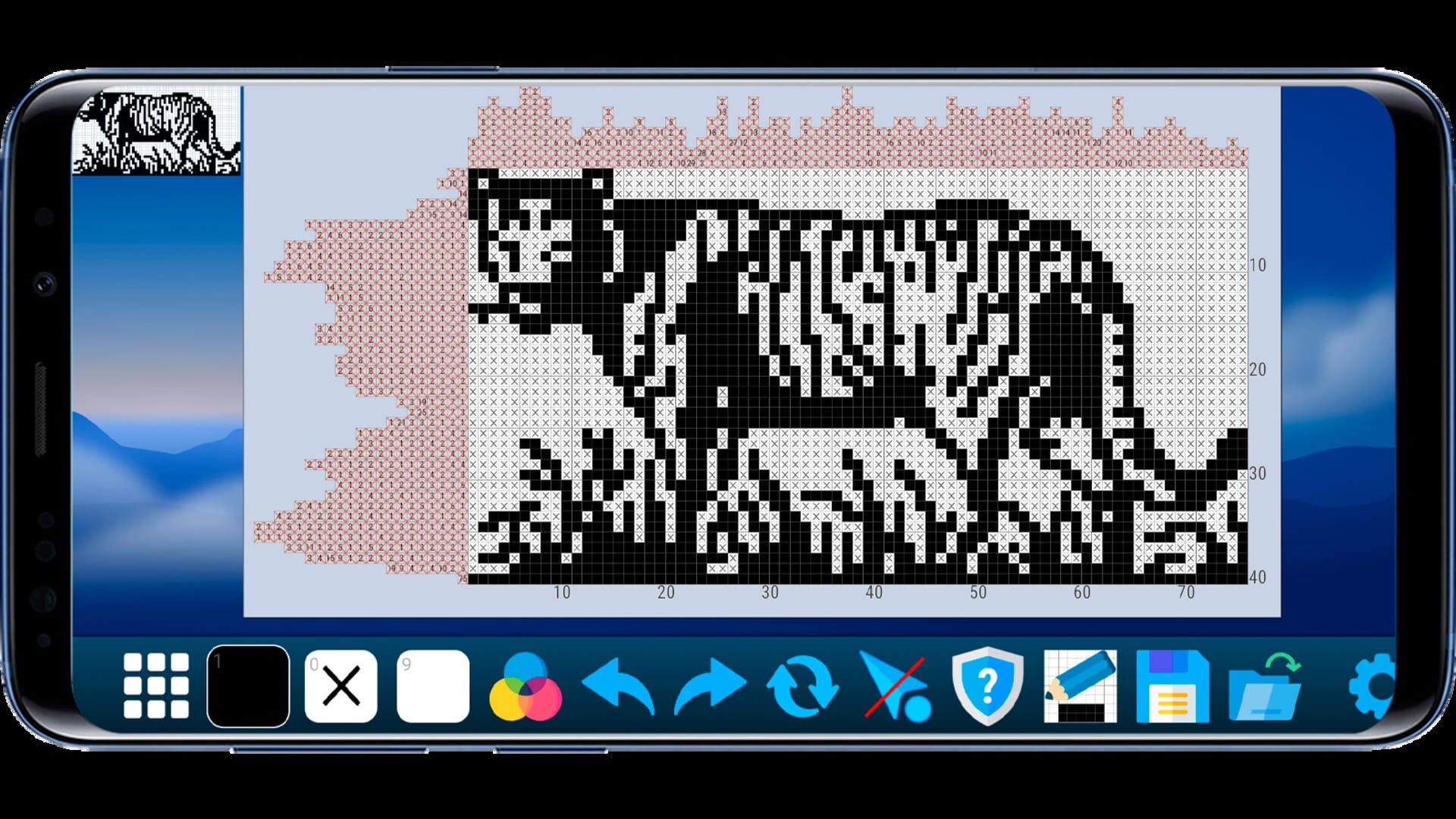 Nonograms - Screenshot