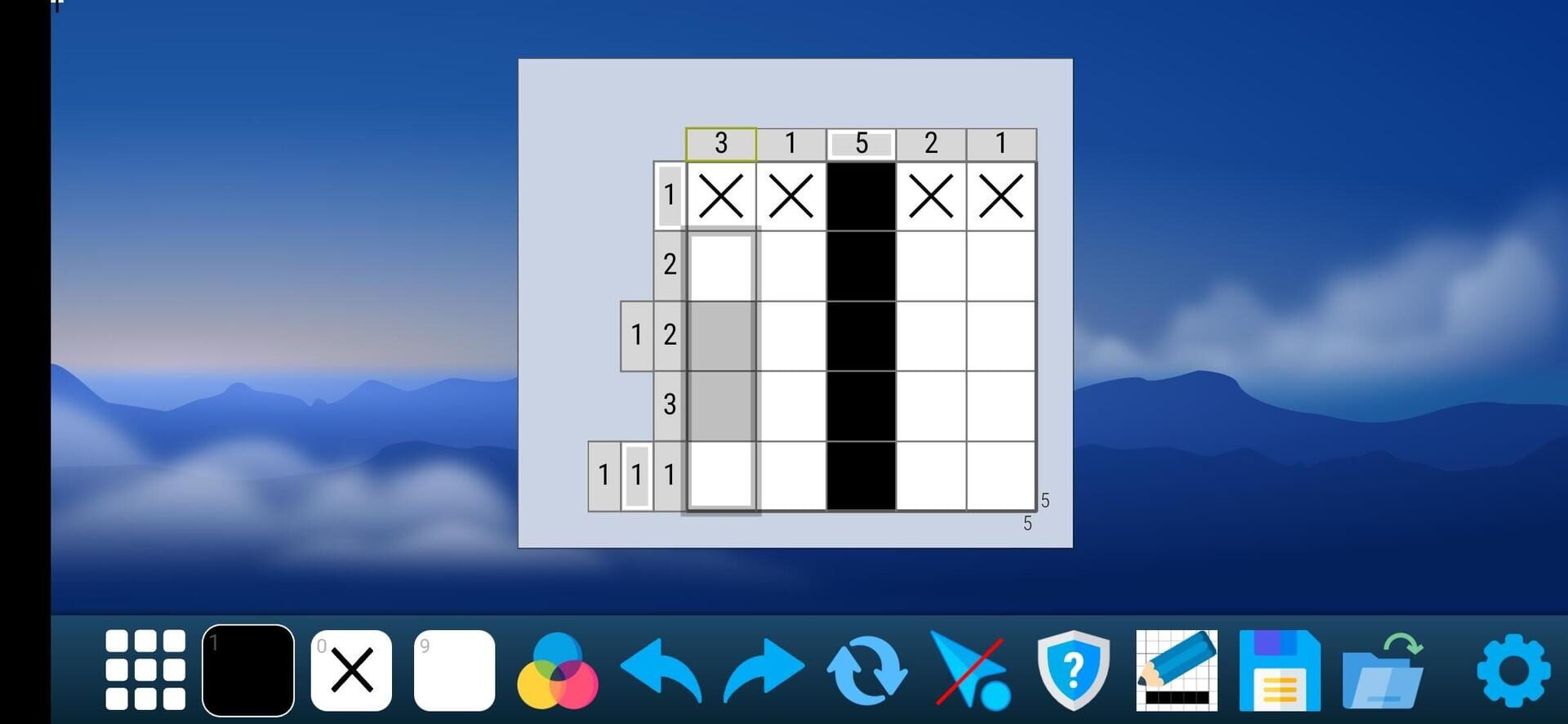 Nonograms - Screenshot