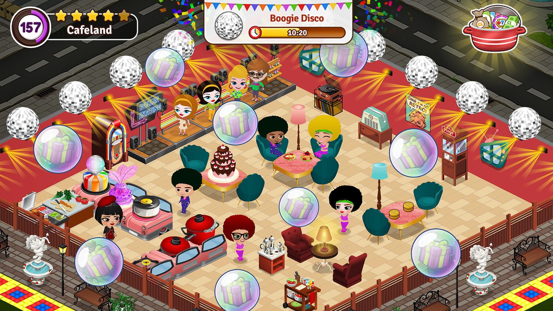 Cafeland: Restaurant Cooking - Screenshot