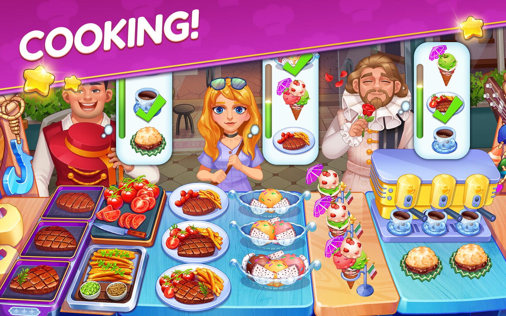 Cooking Voyage: Cook & Travel - Screenshot