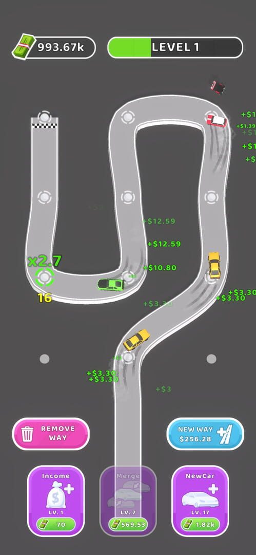 Drift Clicker - Screenshot