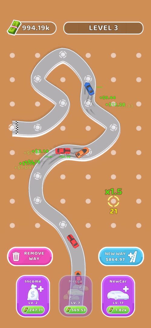 Drift Clicker - Screenshot