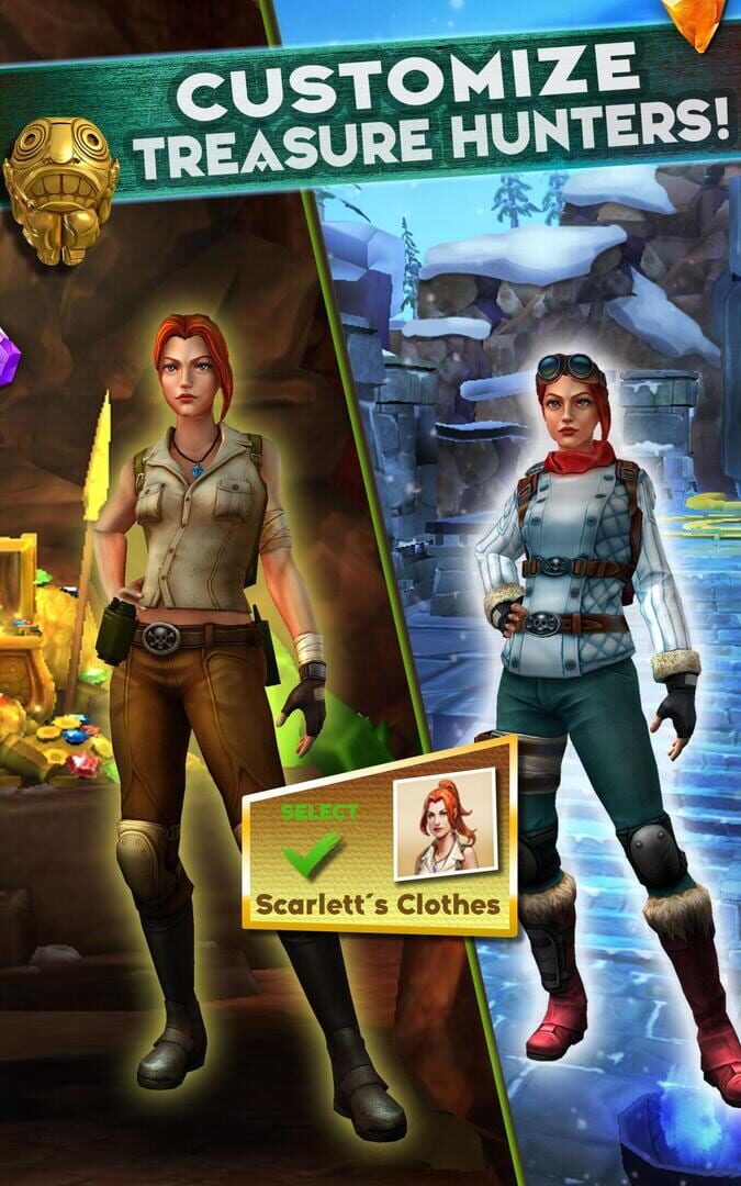 Temple Run: Treasure Hunters - Screenshot