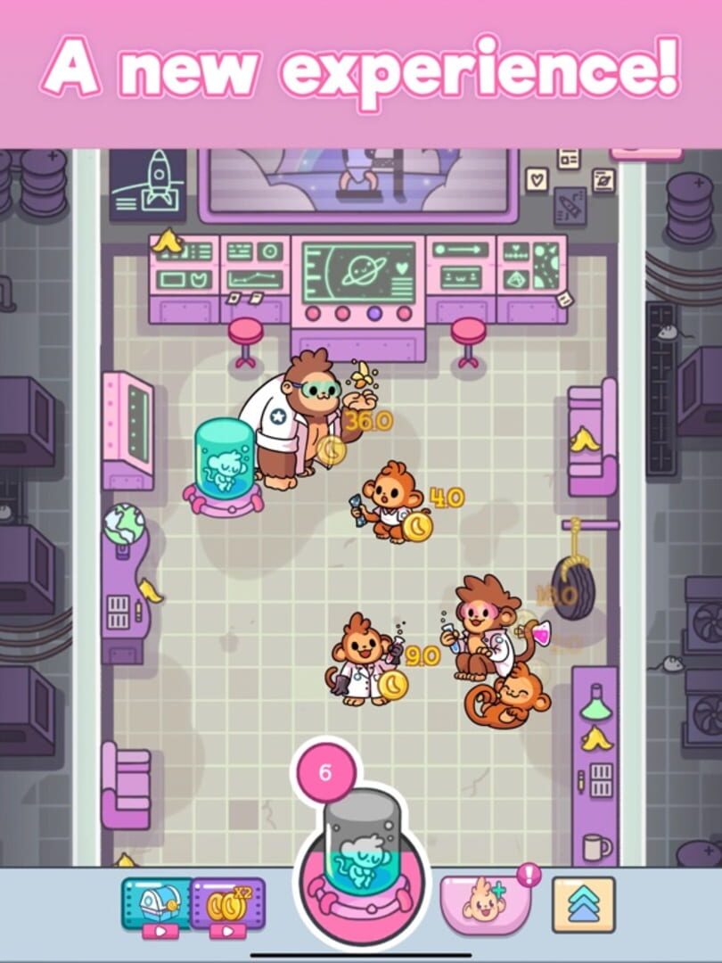 Monkeynauts: Merge Monkeys! - Screenshot