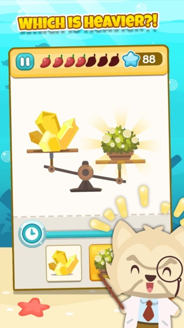 Happy Pet Balance: Which is the heaviest? - Screenshot