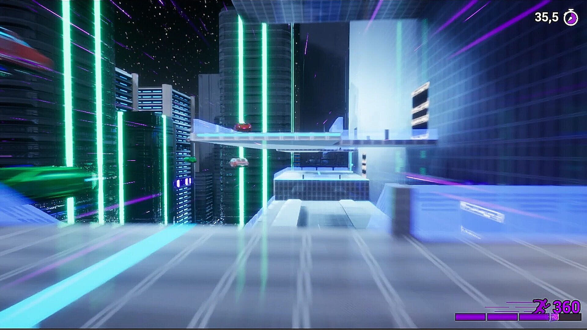 SynthRunner - Screenshot