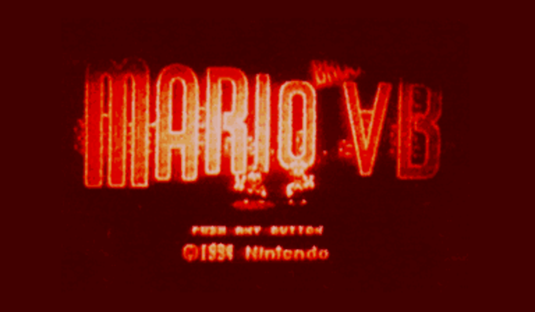 Mario Bros. VB screenshot