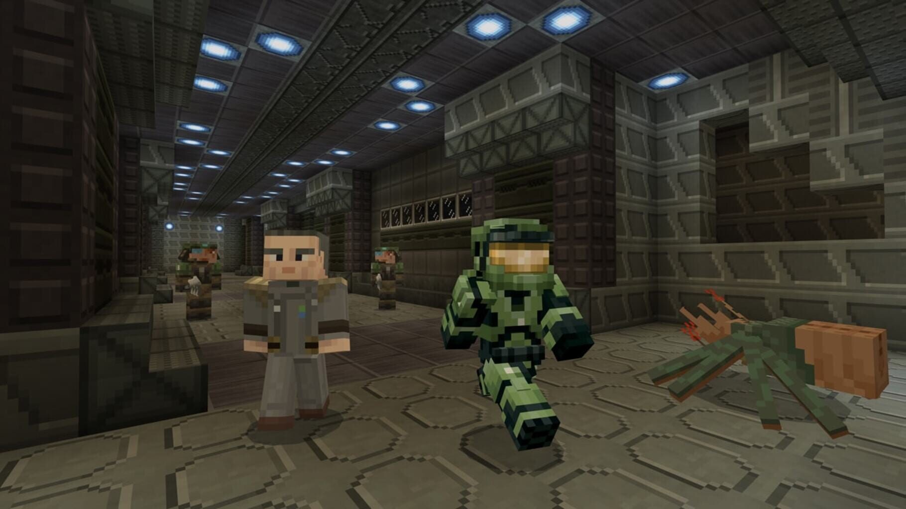 Minecraft: Master Chief Mash-up screenshot