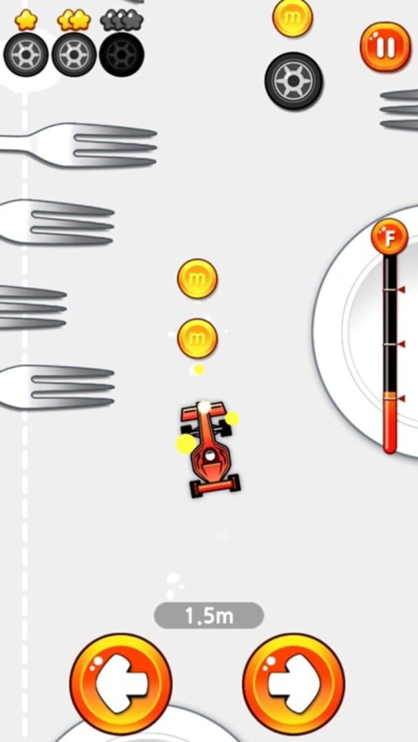 Mini Racing: Mini Cars Curling - Screenshot