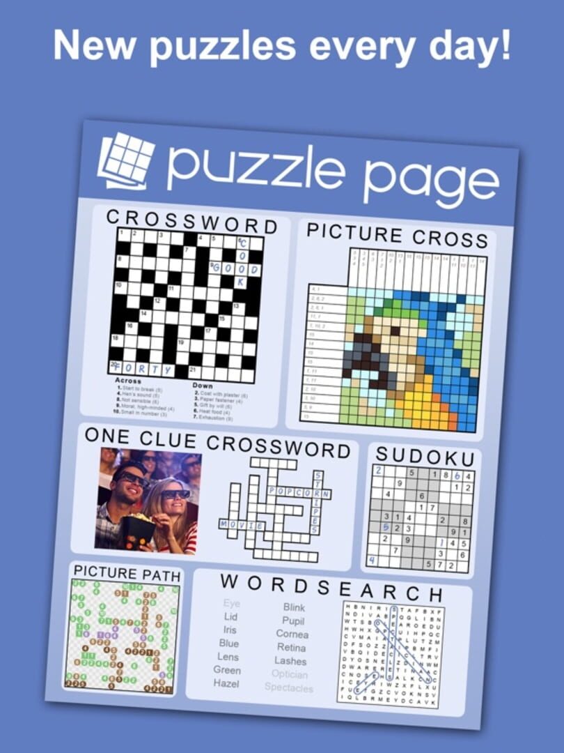 Puzzle Page - Screenshot