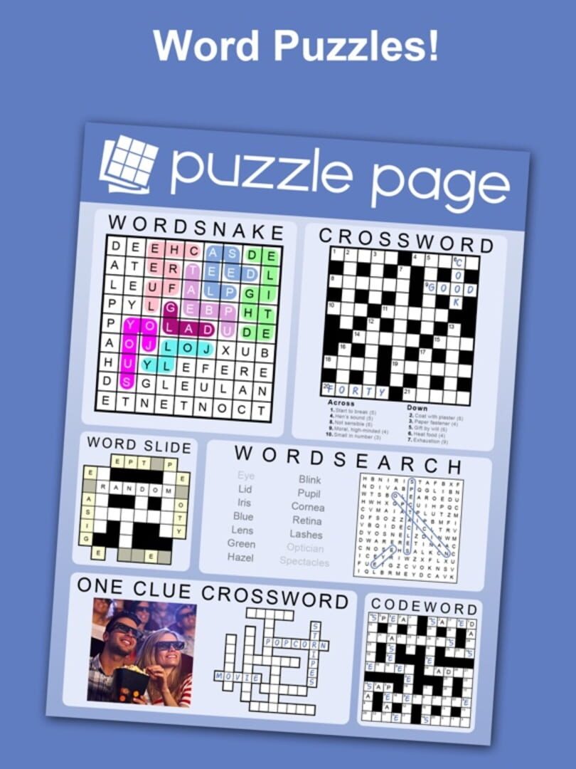 Puzzle Page - Screenshot