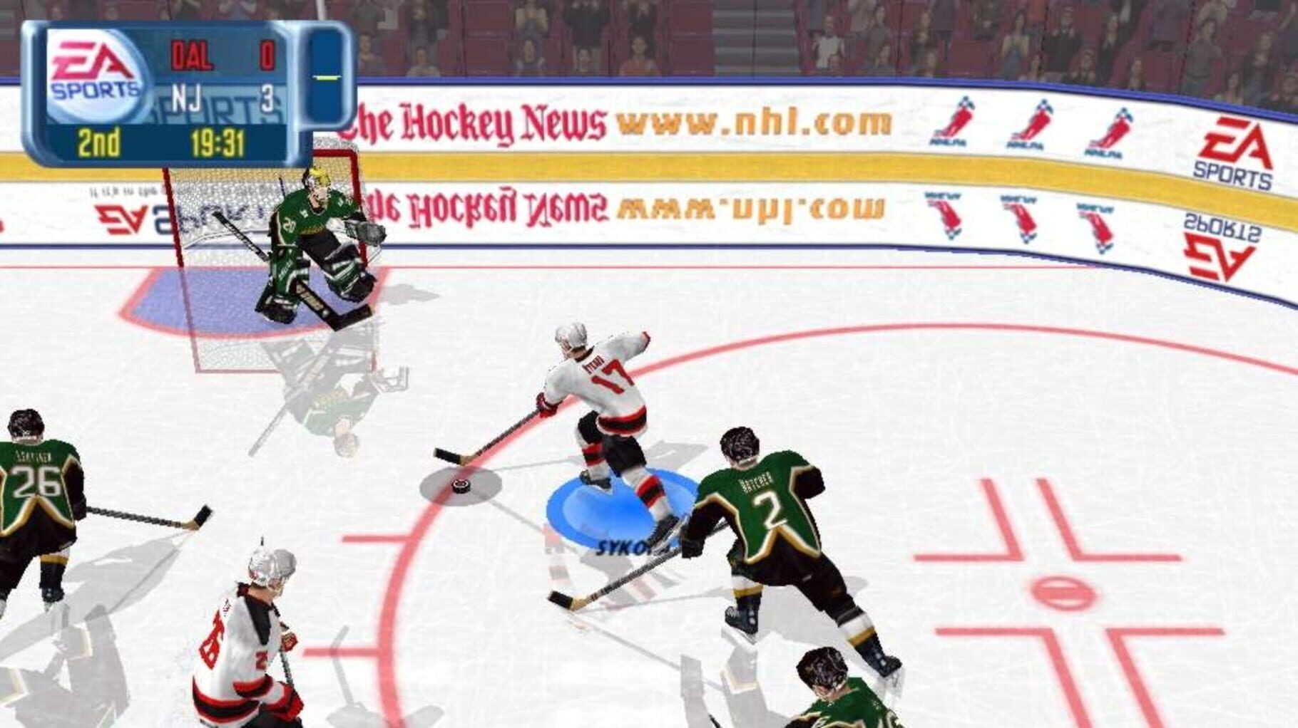 Captura de pantalla - NHL 2001