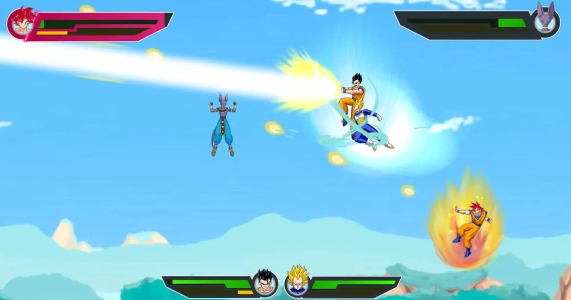 Captura de pantalla - Dragon Ball Z: A Batalha dos Deuses