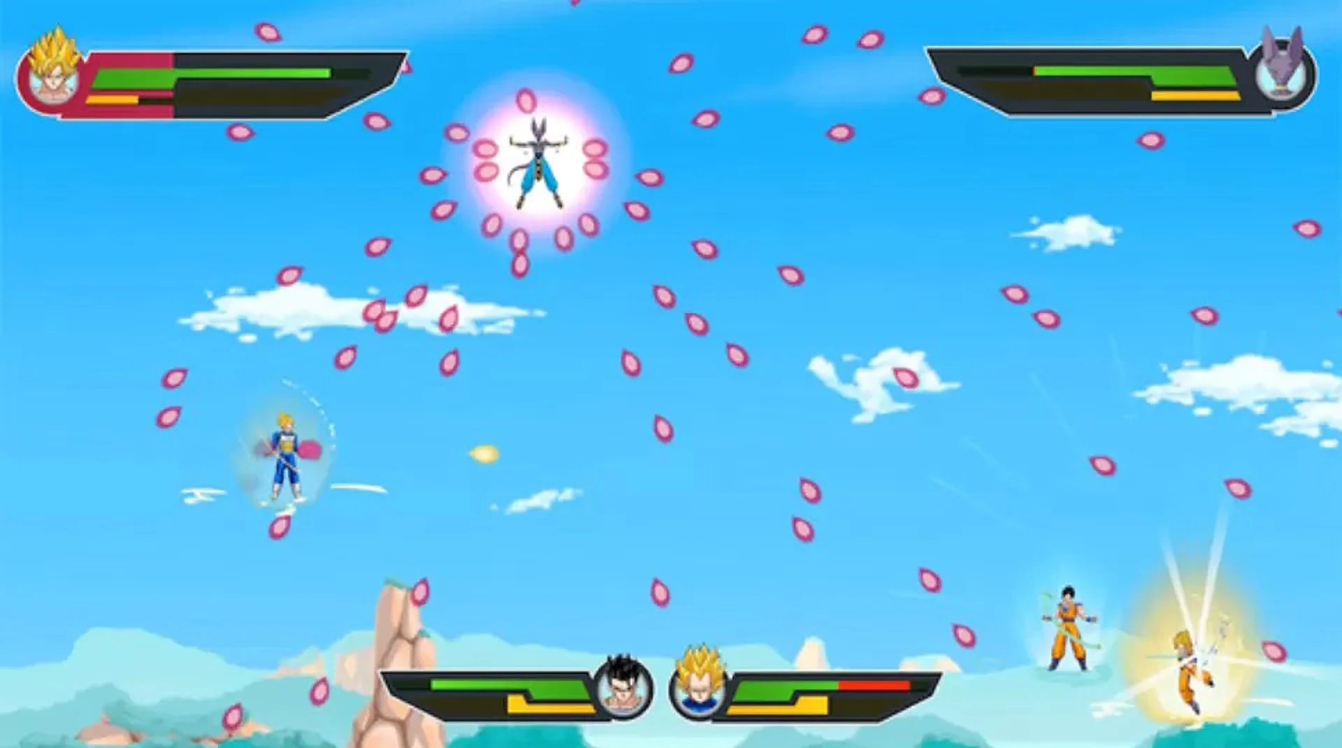 Captura de pantalla - Dragon Ball Z: A Batalha dos Deuses