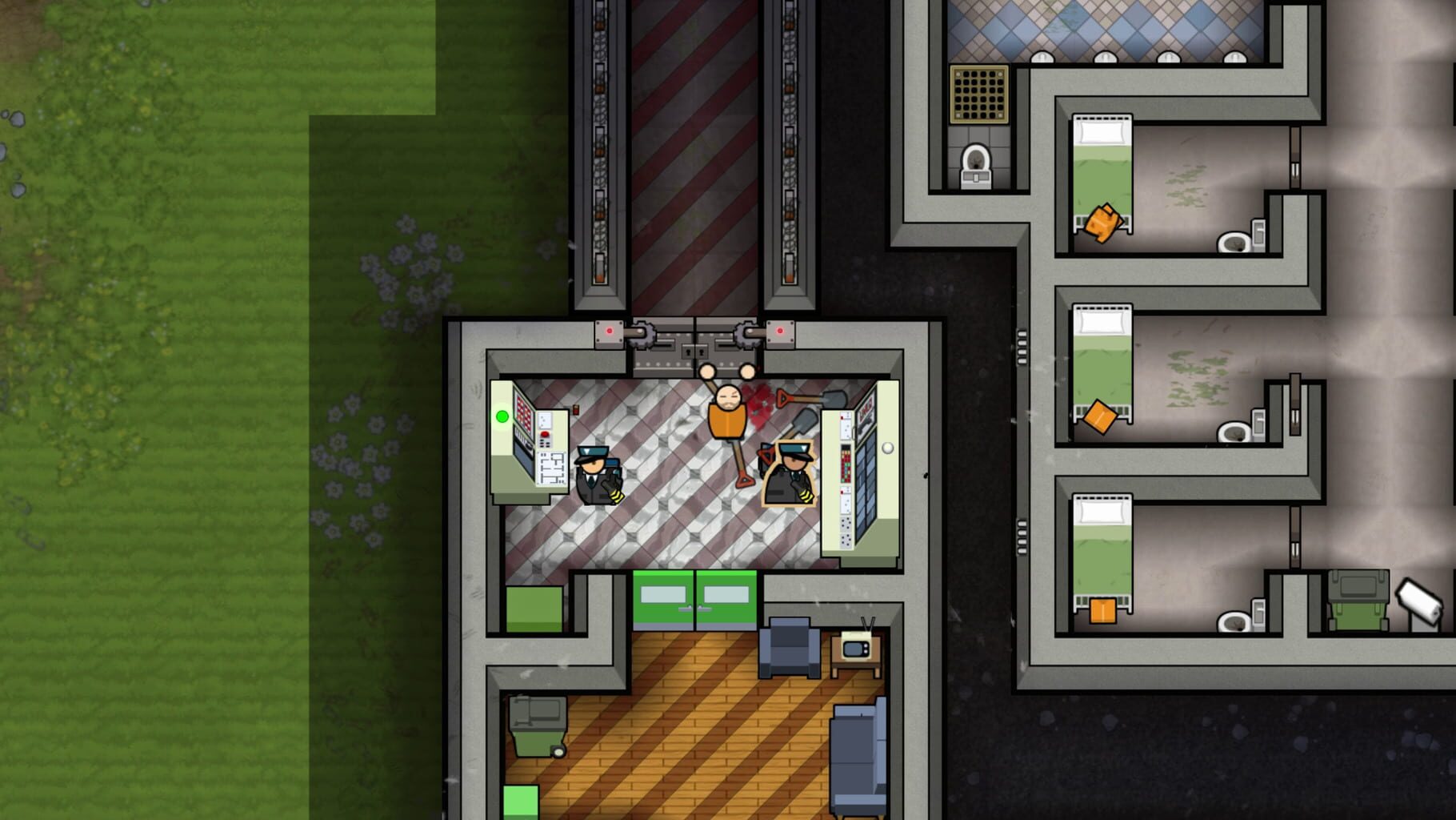 Captura de pantalla - Prison Architect: Escape Mode