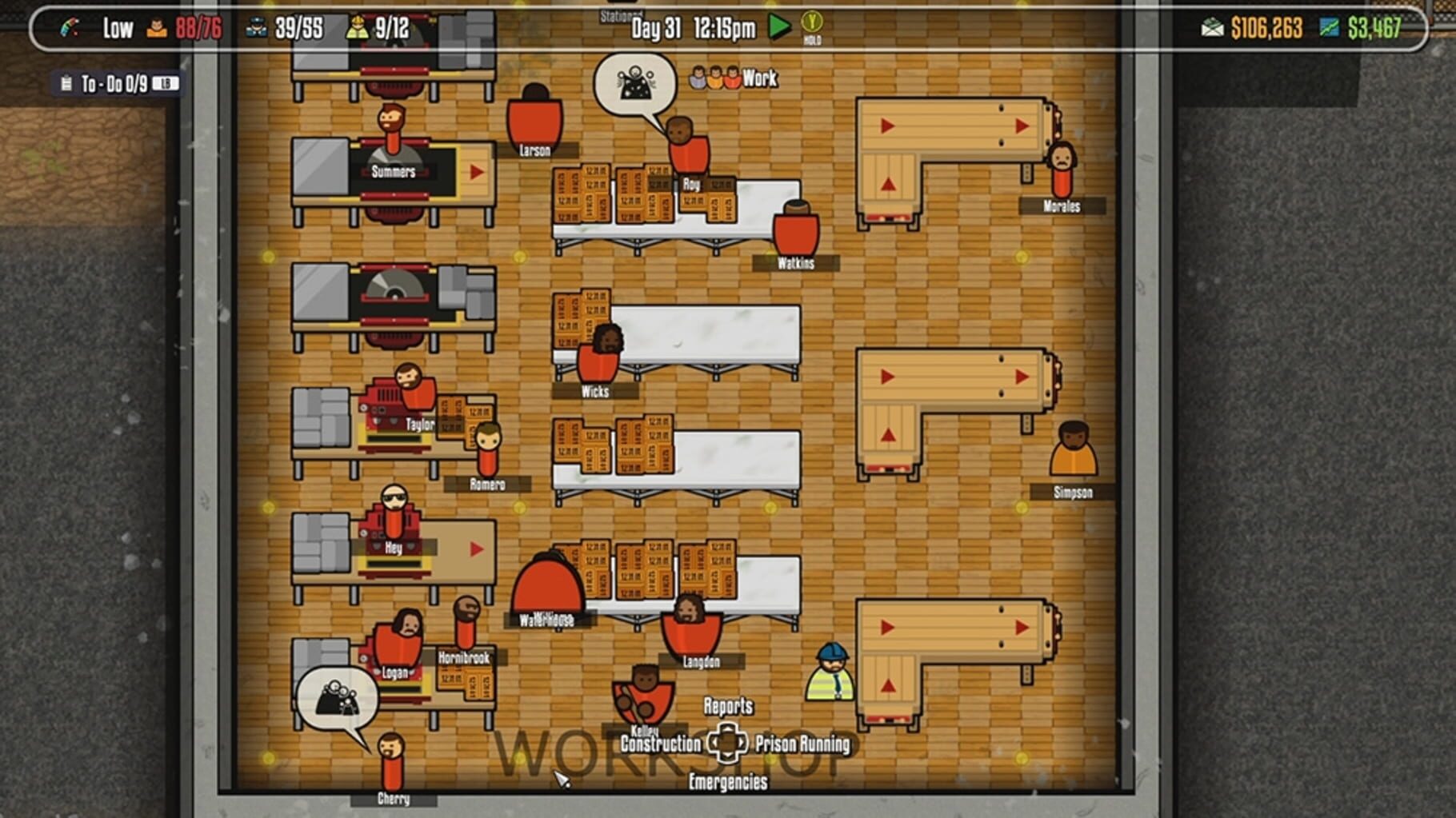 Captura de pantalla - Prison Architect: Xbox 360 Edition