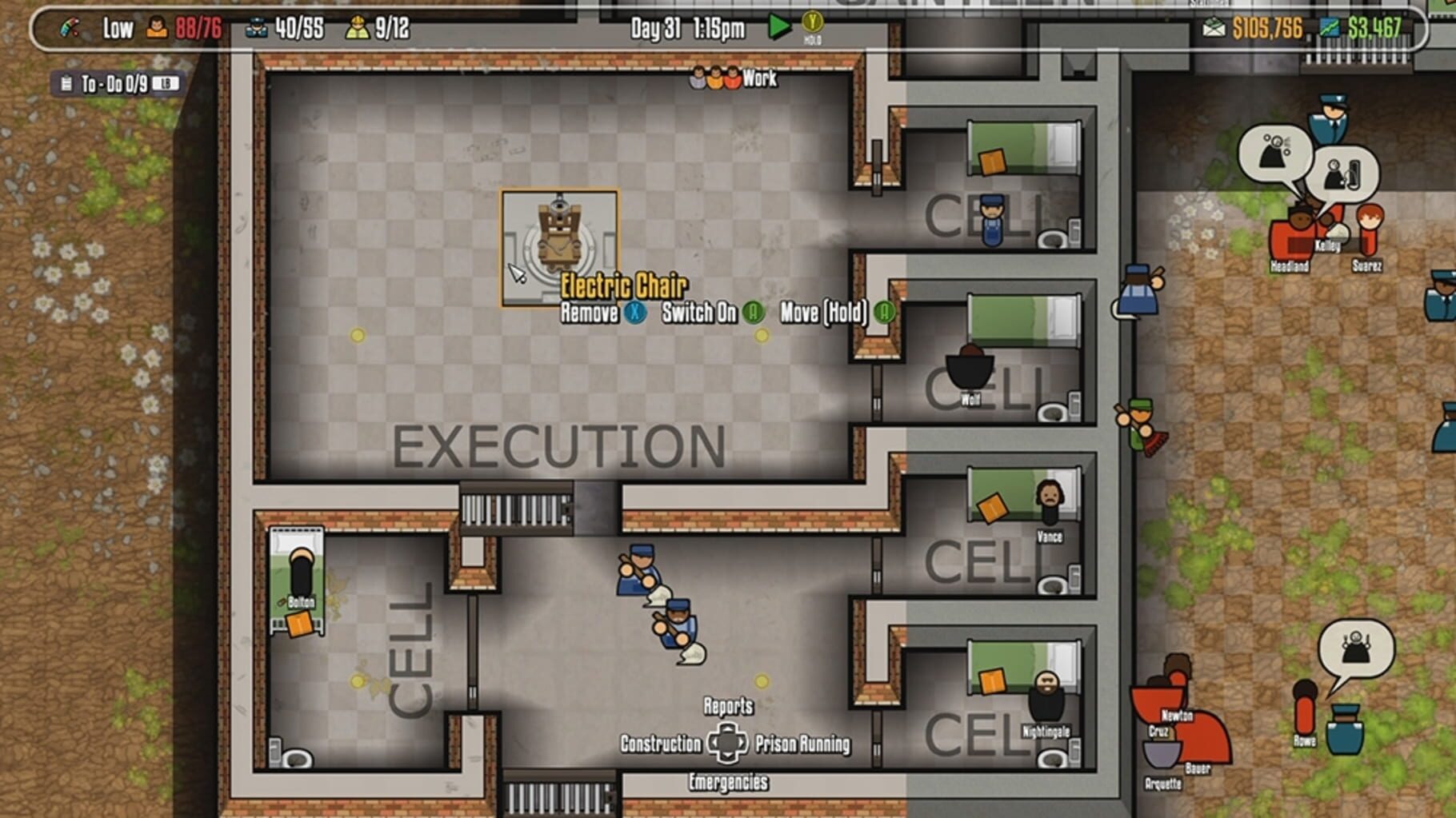 Captura de pantalla - Prison Architect: Xbox 360 Edition