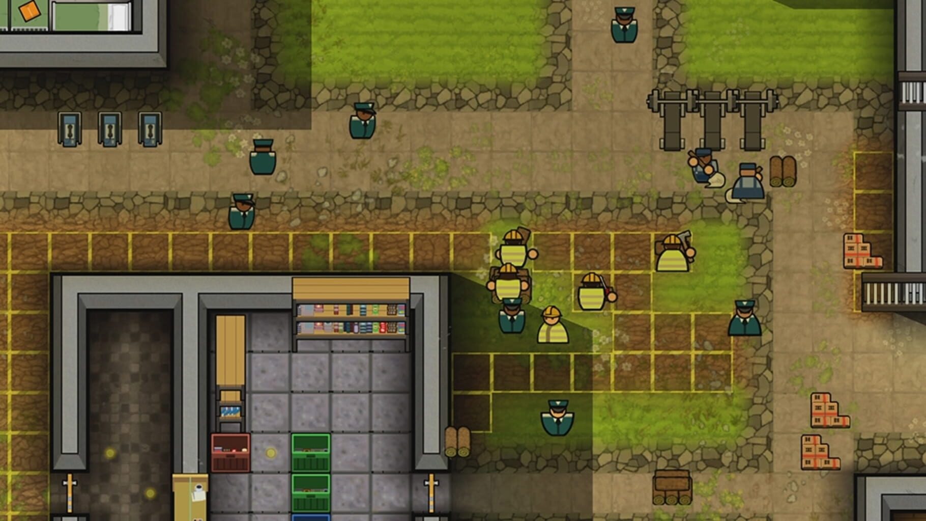 Captura de pantalla - Prison Architect: Xbox 360 Edition