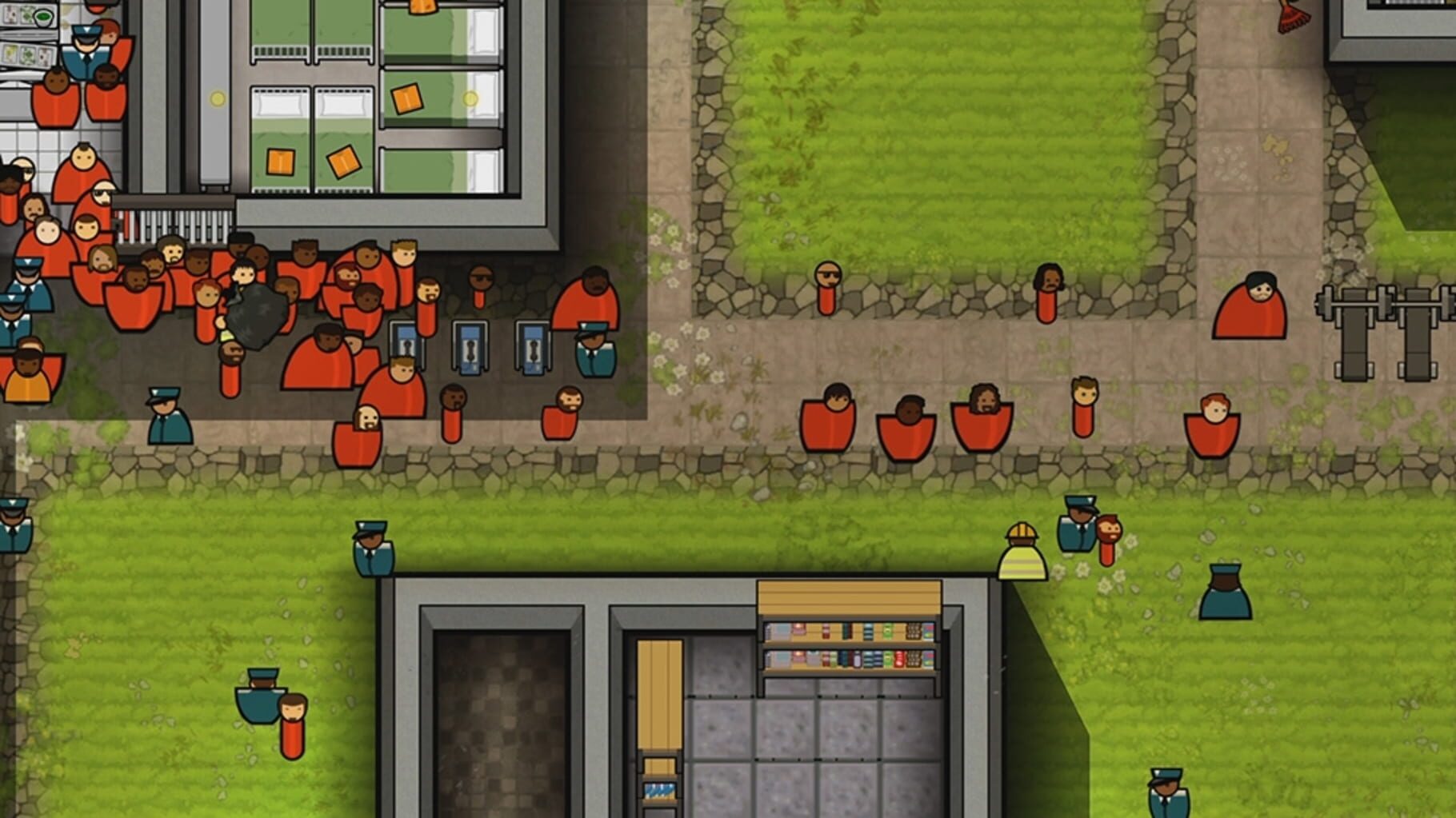 Captura de pantalla - Prison Architect: Xbox 360 Edition