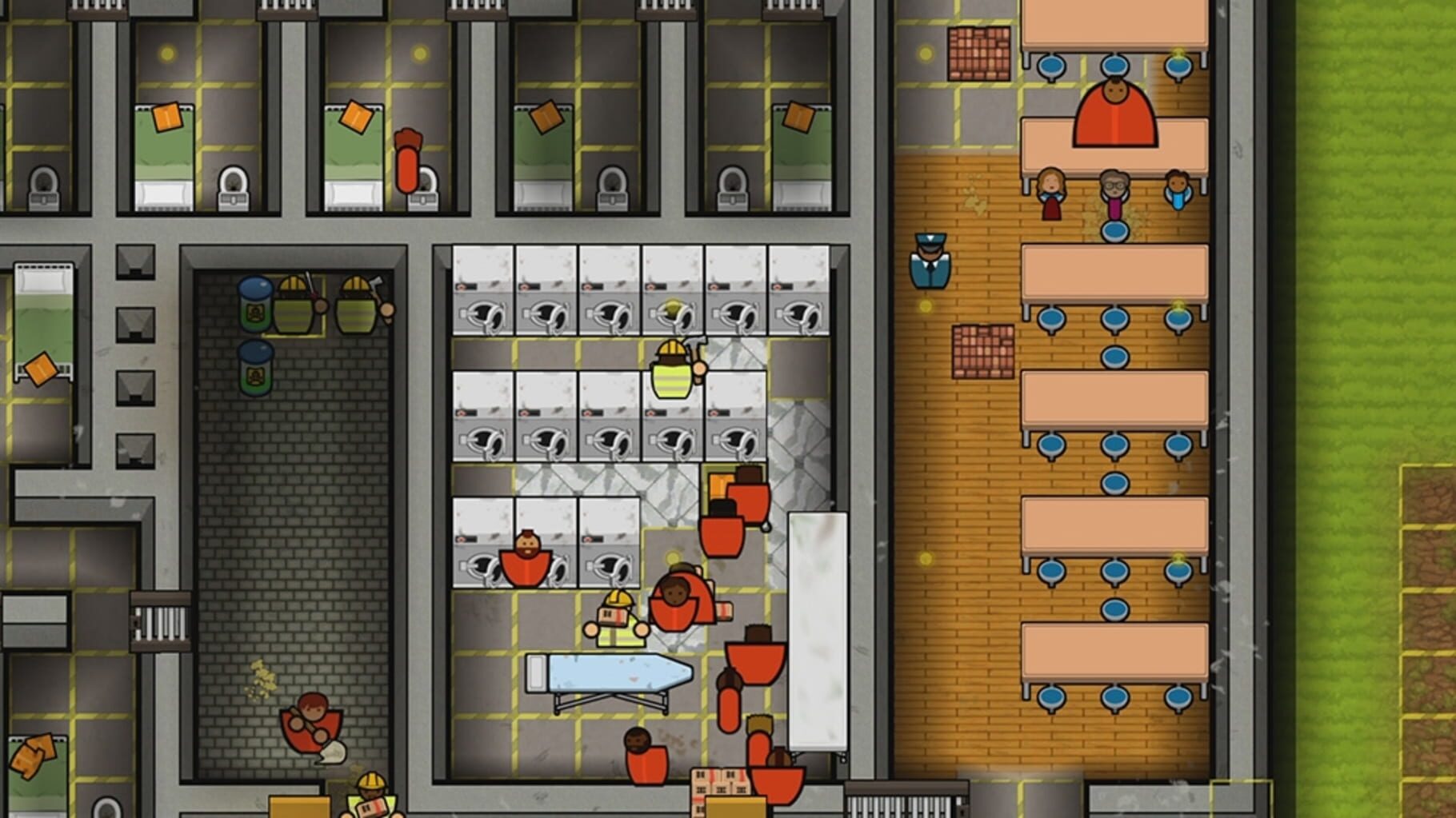 Captura de pantalla - Prison Architect: Xbox 360 Edition