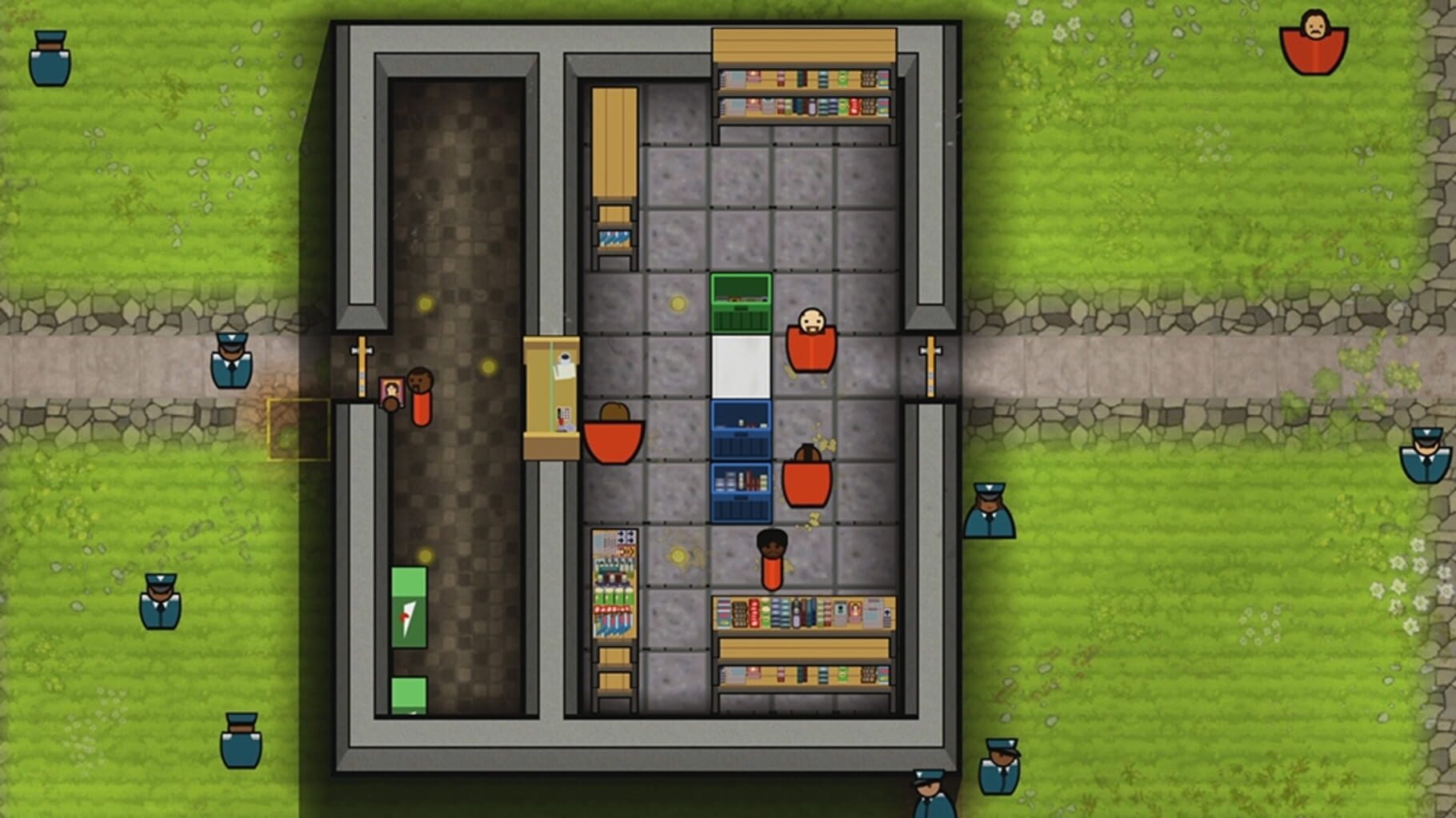 Captura de pantalla - Prison Architect: Xbox 360 Edition