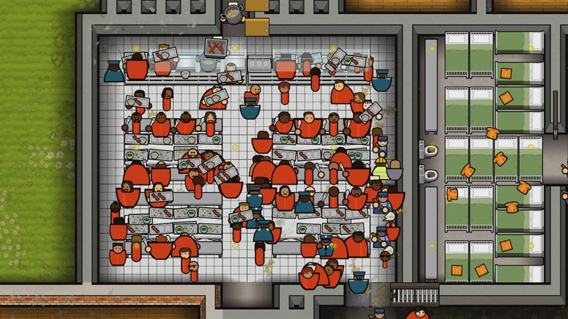 Captura de pantalla - Prison Architect: Xbox 360 Edition